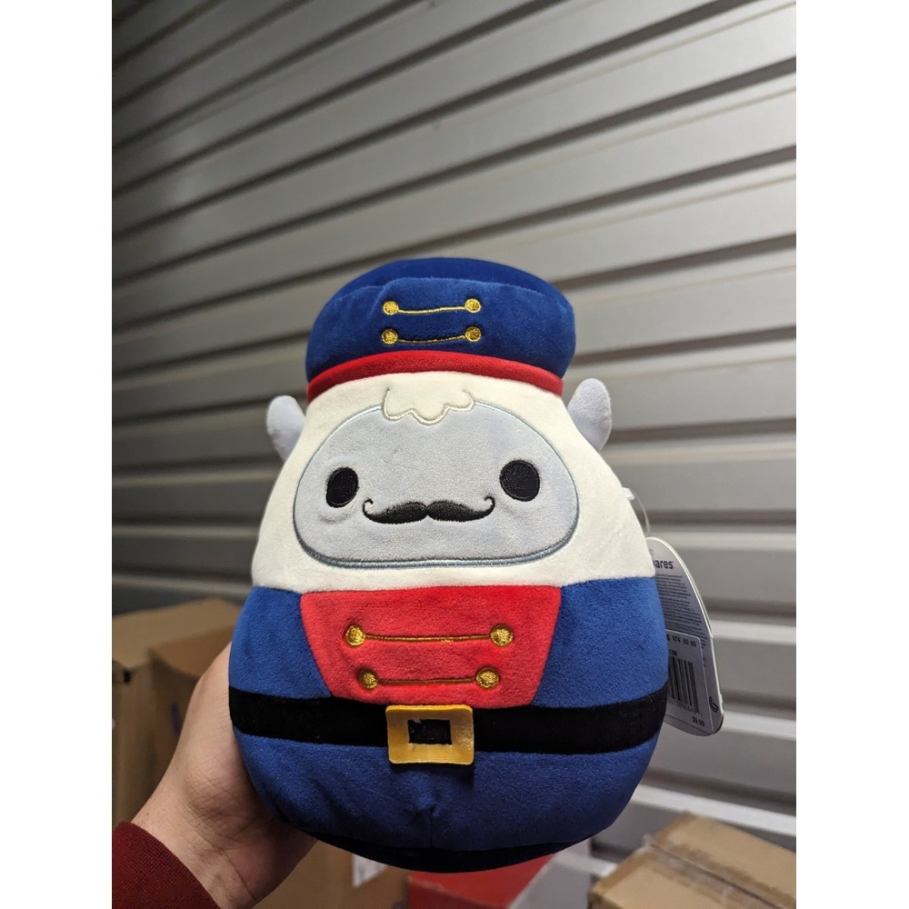 NWT‎ Squishmallows 8" YURI Yeti Nutcracker Christmas Holiday 2024
